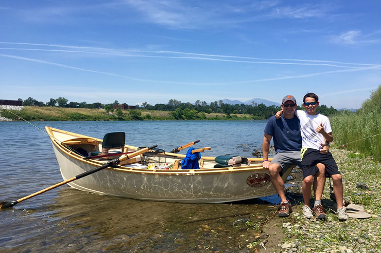 Drift boat trips are great for father/son outings.
