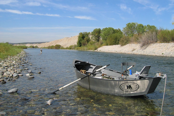 We use drift boats on the Lower Yuba River