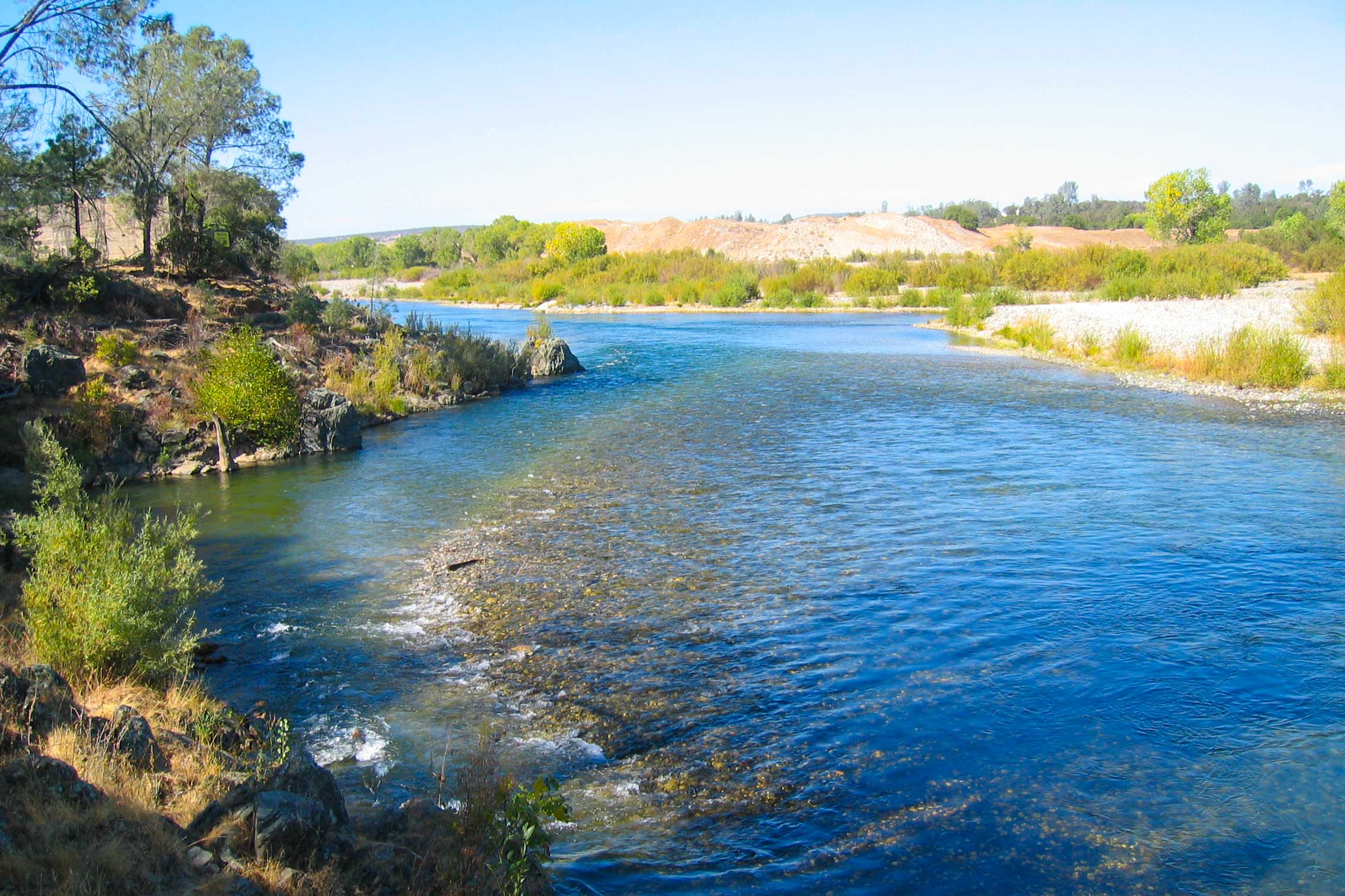 A view of the Yuba River